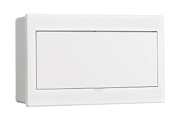 Dekraft Корпус пласт. навесной бел. дв. 1 ряд 13 мод. IP41 ЩРН-П