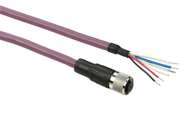 Купить SE Кабель CANopen, прямой M12-А 5pin, Female, 10м TCSCCN1FNX10SA