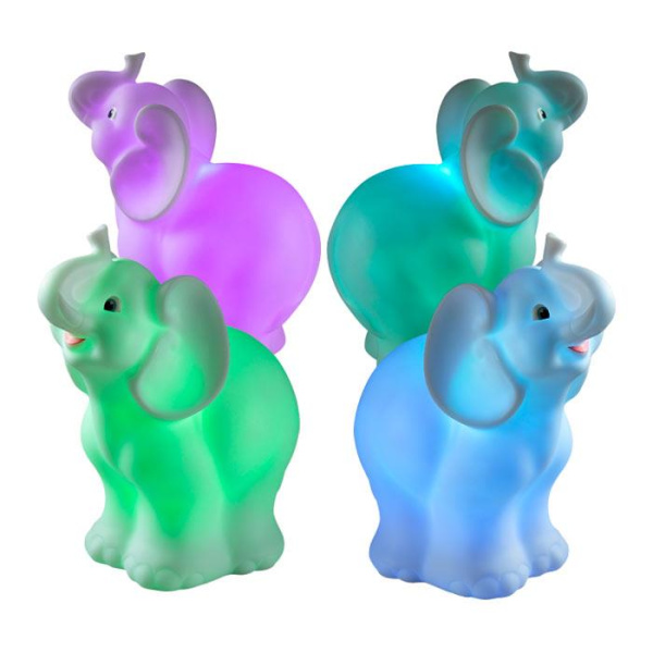 Novotech 357424 NT17 089 Светильник-ночник светодиодный с выкл. 5LED 0.3W RGB 4.5V NIGHT LIGHT белый