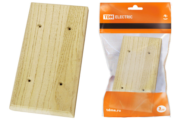 TDM Накладка на бревно деревянная универсальная НБУ 1Пх2 95х195 мм, сосна SQ1821-0259