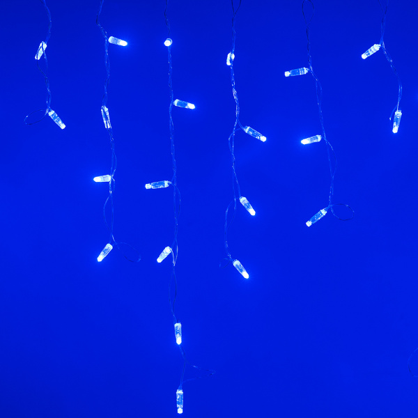 Arlight Светодиодная гирлянда ARD-EDGE-CLASSIC-2400x600-CLEAR-88LED-STD BLUE (230V, 6W) (Ardecoled, IP65) 026006