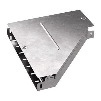 Промрукав Переходник левый с крышкой Стандарт 400х150х50 PR16.0679