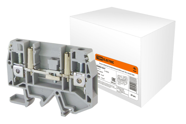 TDM Зажим наборный измерительный ЗНИ 6 мм2 40А 500В SQ0803-0057