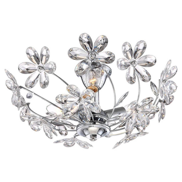 Lussole LGO Металл Хром /  Акрил Люстра E14 GRLSP-0185