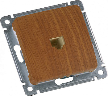 Hegel Мастер внутр Дуб РСТ-400-05 Розетка телефонная, механизм