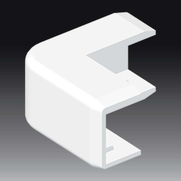 Kopos Угол внешний на 90 гр. LV 18X13 8736 (HB) (Цвет Белый) 8736_HB