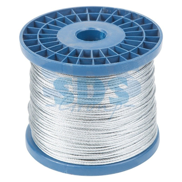 Трос стальной DIN 3055 (6x7) М3 - 200м.баб Rexant 09-5530