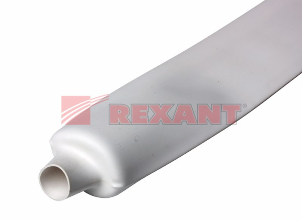 Купить 40.0 / 20.0 мм 1м термоусадка белая Rexant 24-0001