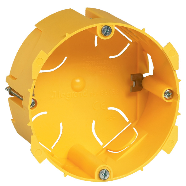 Legrand Batik Коробка для сухих перегородок, 1 пост, d=85мм, 50мм 089358