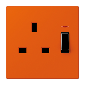 JUNG Накладка для механизма розетки арт. 3171KOEINS дюропласт Les Couleurs® Le Corbusier LC2171KOP4320S