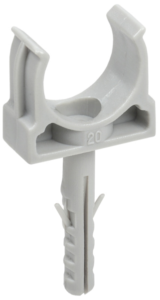IEK ELASTA Держатель с защёлкой и дюбелем CT20 (без винта)