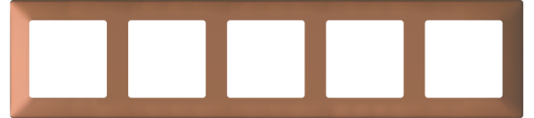 Купить Legrand Valena LIFE Медь Рамка 5-ая 754165