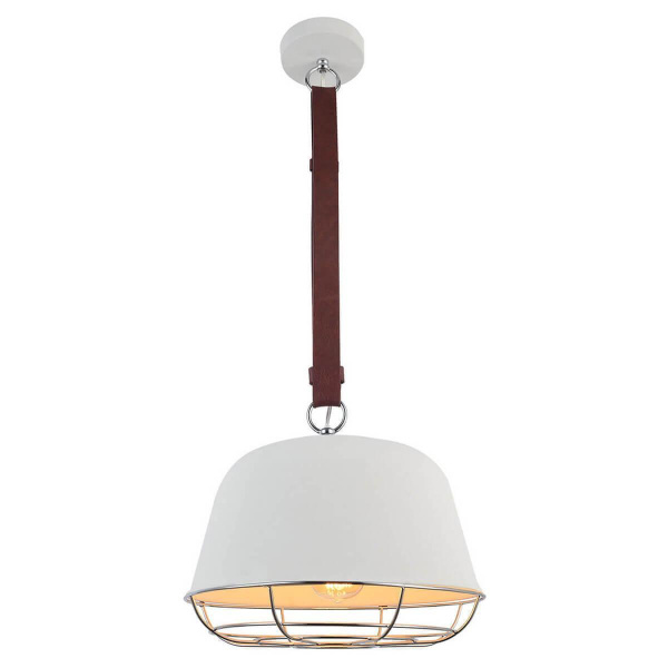 Lussole LOFT Металл Хром / белый Металл Подвес E27 40W LSP-8043 Lussole LOFT Металл Хром / белый Металл Подвес E27 40W LSP-8043