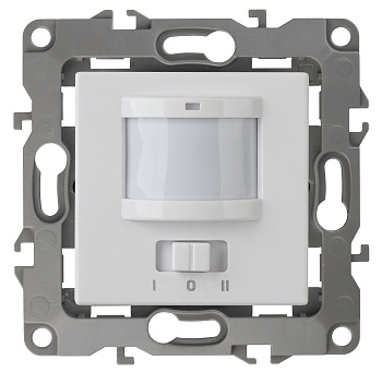 ЭРА 12-4103-01 Датчик движения 2-проводной, 180-240В, 200Вт, IP20, 12, Белый