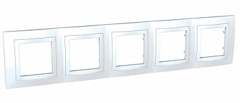 SE Unica Белый Рамка 5-ая MGU2.010.18