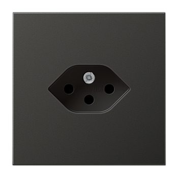 JUNG Швейцарская розетка, антрацит AL1520-13SEVAN