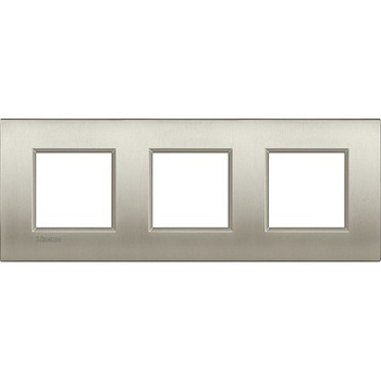 BT LL Air Матовый титан Рамка, немецкий стандарт 2+2+2 мод. LNE4802M3TIS