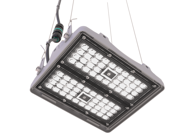 Ledel Светильник L-pixel 3/150/Г60/740/(R5)/01/MT-KM/I1-D3/220AC IP66 RAL7035 PX150-31416-124-182