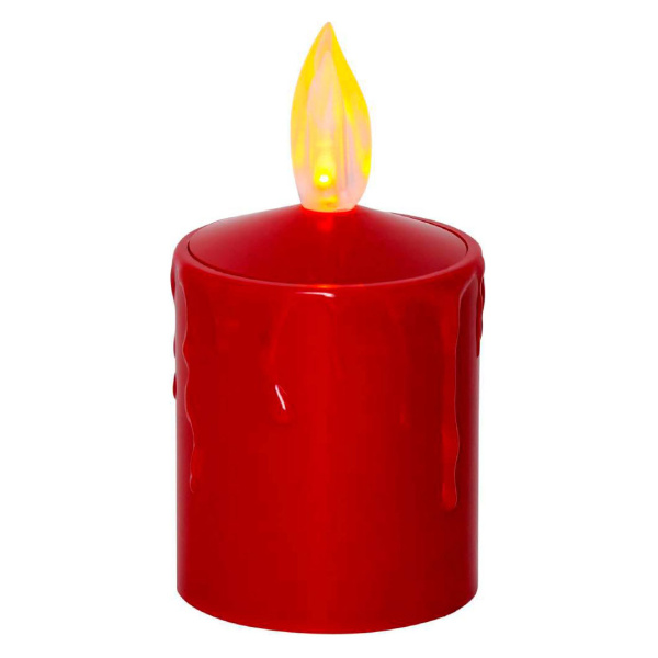 Eglo 062-30 Светильник PAULA, 1X0,06W (LED), 3V, 10х7 см, пластик, красный 2x АА (не в комплекте)