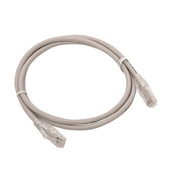 EKF Патч-корд TERACOM PRO Cat.5E неэкранированный UTP оболочка PVC серый (1,5м)