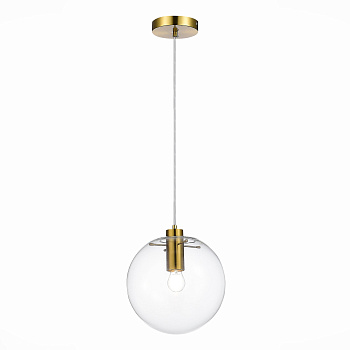 ST LUCE SL1056.213.01 Подвес Золотой/Прозрачный E27 1*60W