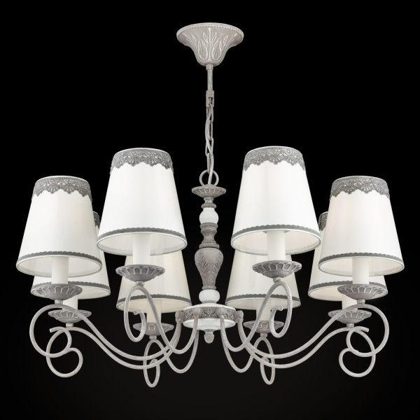 Maytoni Elegant Bouquet Серый Люстра 8xE14 40W ARM023-08-S Купить Maytoni Elegant Bouquet Серый Люстра 8xE14 40W ARM023-08-S