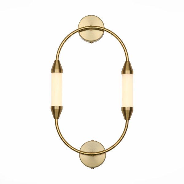 ST LUCE  SL6004.301.02 Бра Латунь/Белый LED 2*4W 3000K