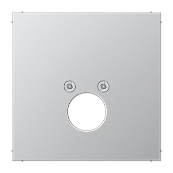 JUNG Алюминий Крышка для одного гнезда подключенияградусаомкоговорителя AL2962-1