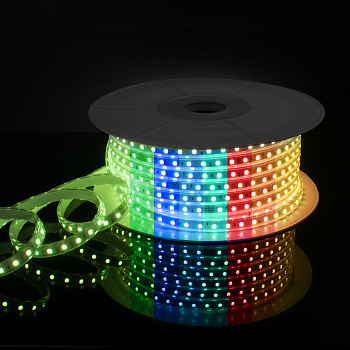 Elektrostandard LS002 220V RGB/ Лента светодиодная 220V 11W 60Led 5050 IP65 мульти, 50 м a053641