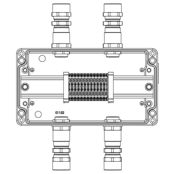 DKC TBE-A-14-(12xCBC.2)-2xKA2MHK(A)-2xKA2MHK(C)1Ex e IIC Т5 Gb / Ex tb IIIC T95°C Db IP66