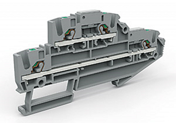 DKC Двухуровневая клемма на 2,5 кв.мм ZEFDS220GR