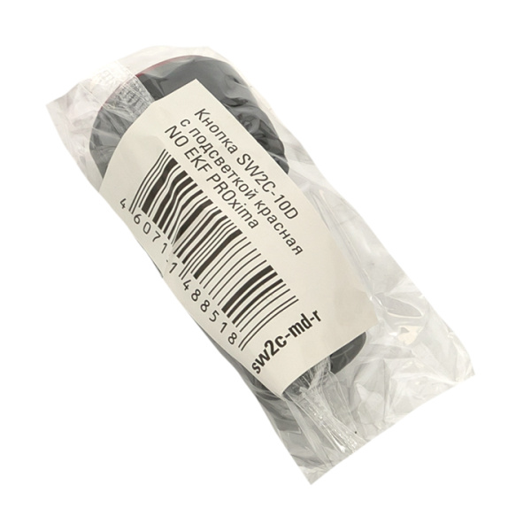 Купить EKF PROxima Кнопка SW2C-10D с подсветкой красная NO