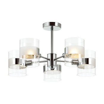 Lumion 3706/5C LN18 098 хром Люстра потолочная E14 5*40W 220V RUNA