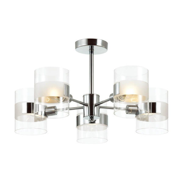 Lumion 3706/5C LN18 098 хром Люстра потолочная E14 5*40W 220V RUNA