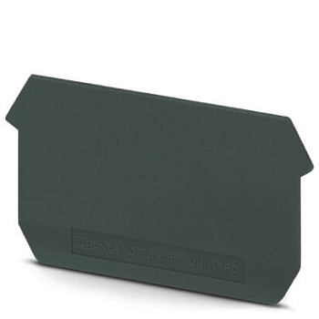 Phoenix Contact Концевая крышка D-TB 2,5/4-QUATT 3059838