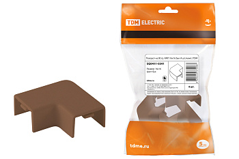 TDM Поворот на 90 гр. КМП 16х16 бук (4 шт./комп.) SQ0411-0341
