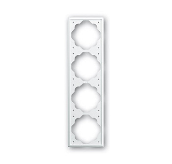 ABB BJE Impuls Бел Рамка 4-ая 2CKA001754A4224