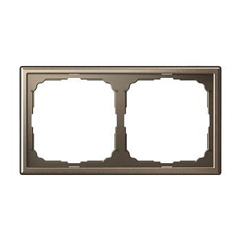 Systeme Electric ArtGallery Мокко Рамка 2-ая, универсальная