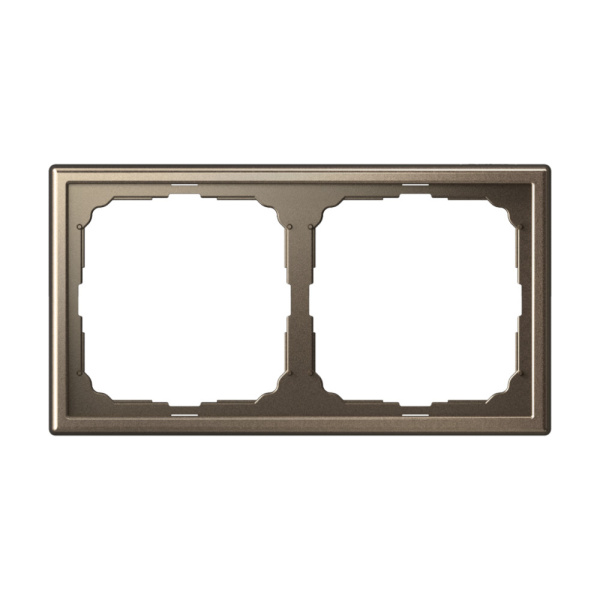 Systeme Electric ArtGallery Мокко Рамка 2-ая, универсальная