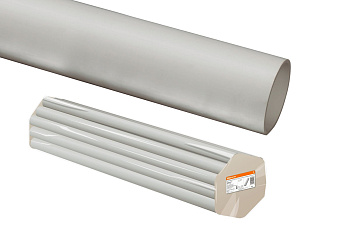 TDM Труба гладкая жесткая ПВХ d 40 (57 м) длина 3 м, серая SQ0404-0005