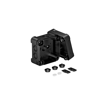 OBO Bettermann Распределительная коробка X04, IP 67, 114х114х78 мм, черная 2005118