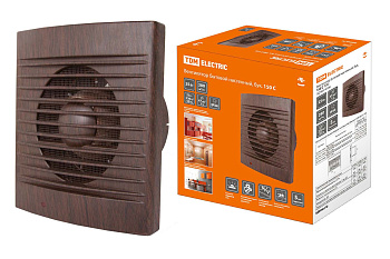 TDM Вентилятор бытовой настенный, 150 С "ЭКО" (бук) SQ1807-0106