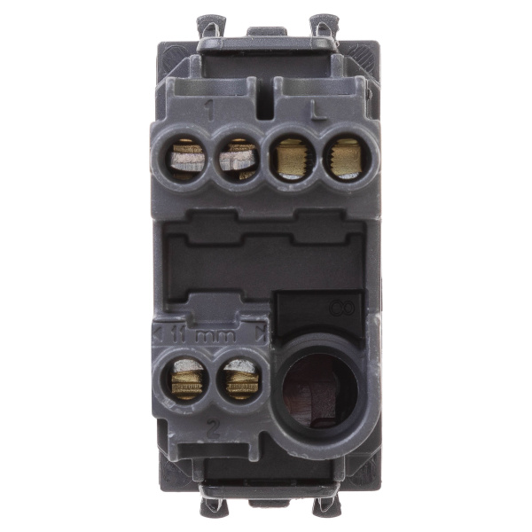 Купить DKC Переключатель модульный, "Avanti", "Черный матовый", 1 модуль