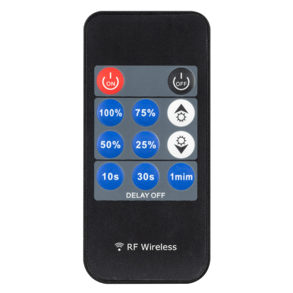 Купить Arlight Диммер LN-RF11B-DIM (12-24V, 3x6A, ПДУ Карта 11 кн) (IP20 Металл, 1 год) 025109