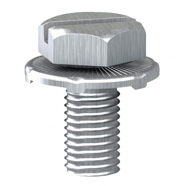 SE Винт шестигранный с невыпадающей шайбой М4 (упак.=100 шт.) AF1VA410