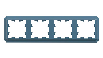 Systeme Electric AtlasDesign Antique Изумруд Рамка 4-ая, универсальная