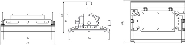 Купить Diora Светодиодный светильник Unit VR Next 40/5500 Д 5500лм 40Вт 5000K IP67 0.95PF 80Ra лира PS DUVRNXT40D-5K-L-PS