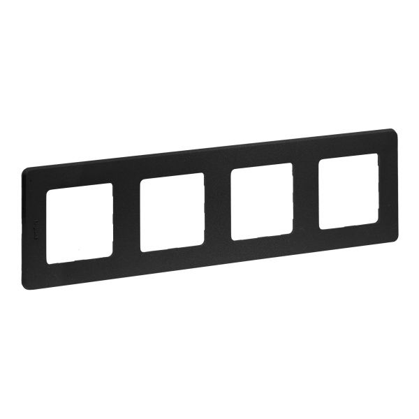 Купить Legrand INSPIRIA Антрацит Рамка - 4 поста 673963