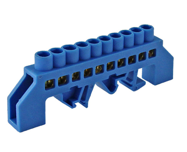 Купить IEK Шина N ноль в комб DIN-изол Стойка ШНИ-8х12-10-КС-С