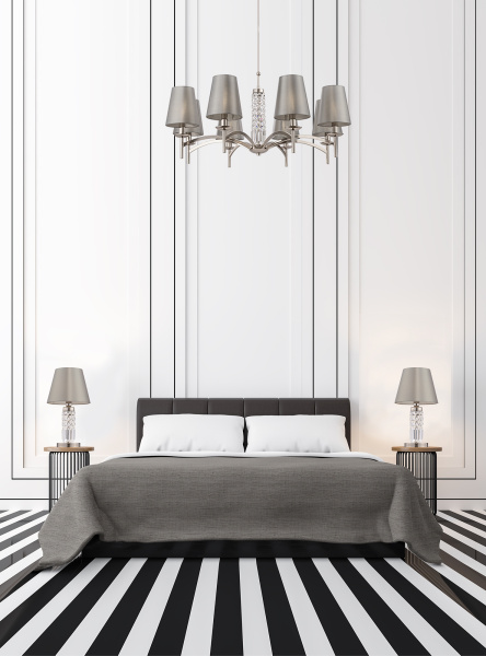 Купить Maytoni Modern Krona Никель Люстра MOD076PL-08N